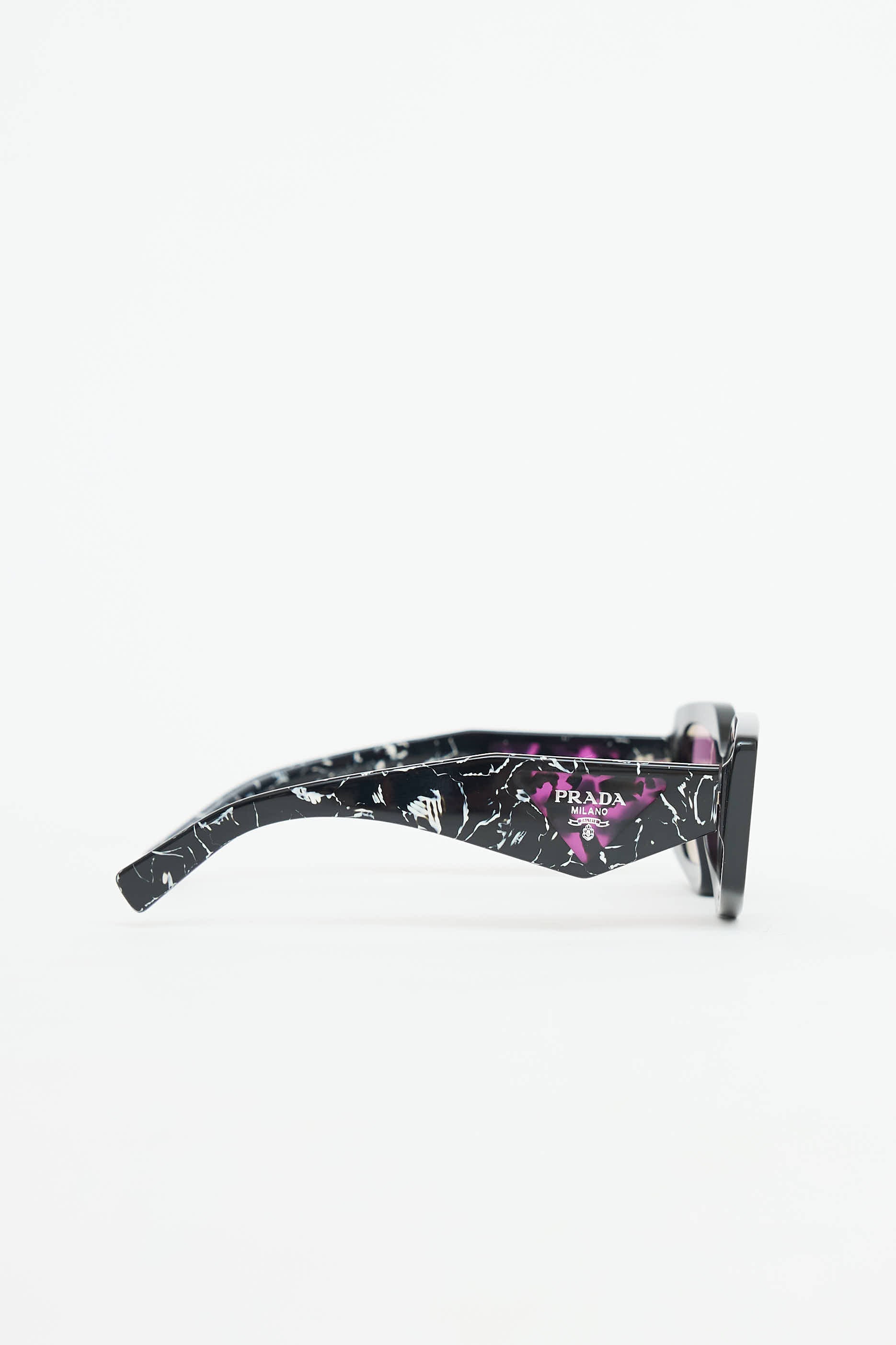 Prada SPR15Y Rectangle Sunglasses