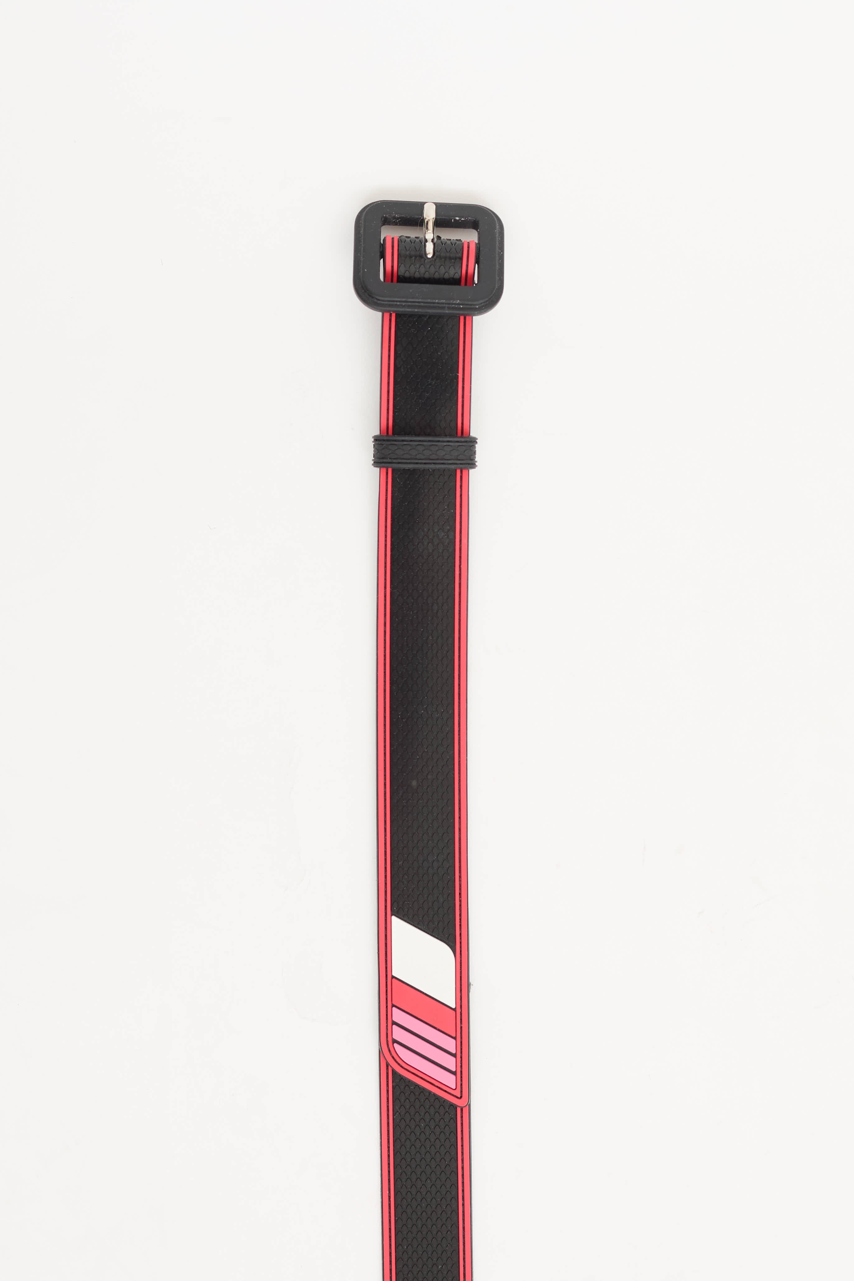 Prada FW 2018 Leather & Rubber Belt