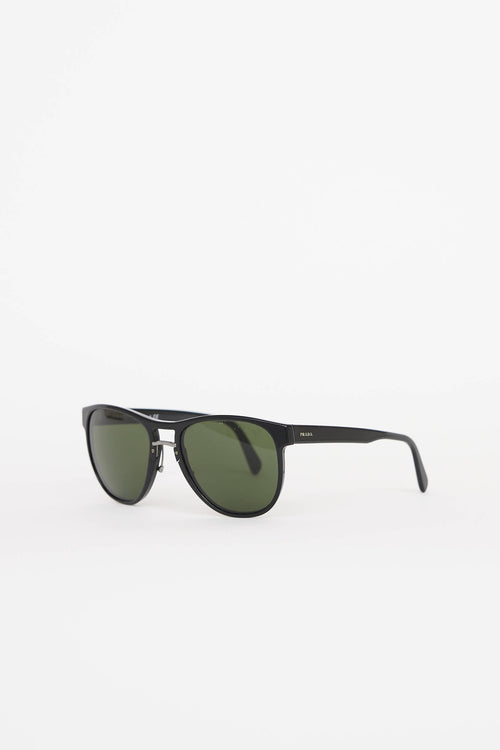 Prada SPR09U Round Sunglasses
