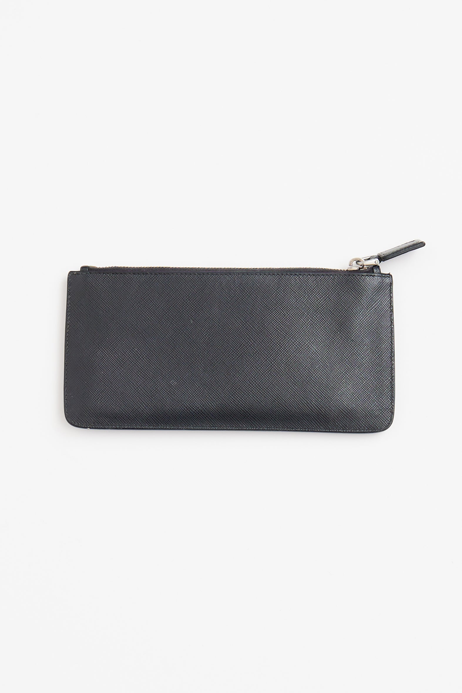 Prada Black Saffiano Bellhop Pouch