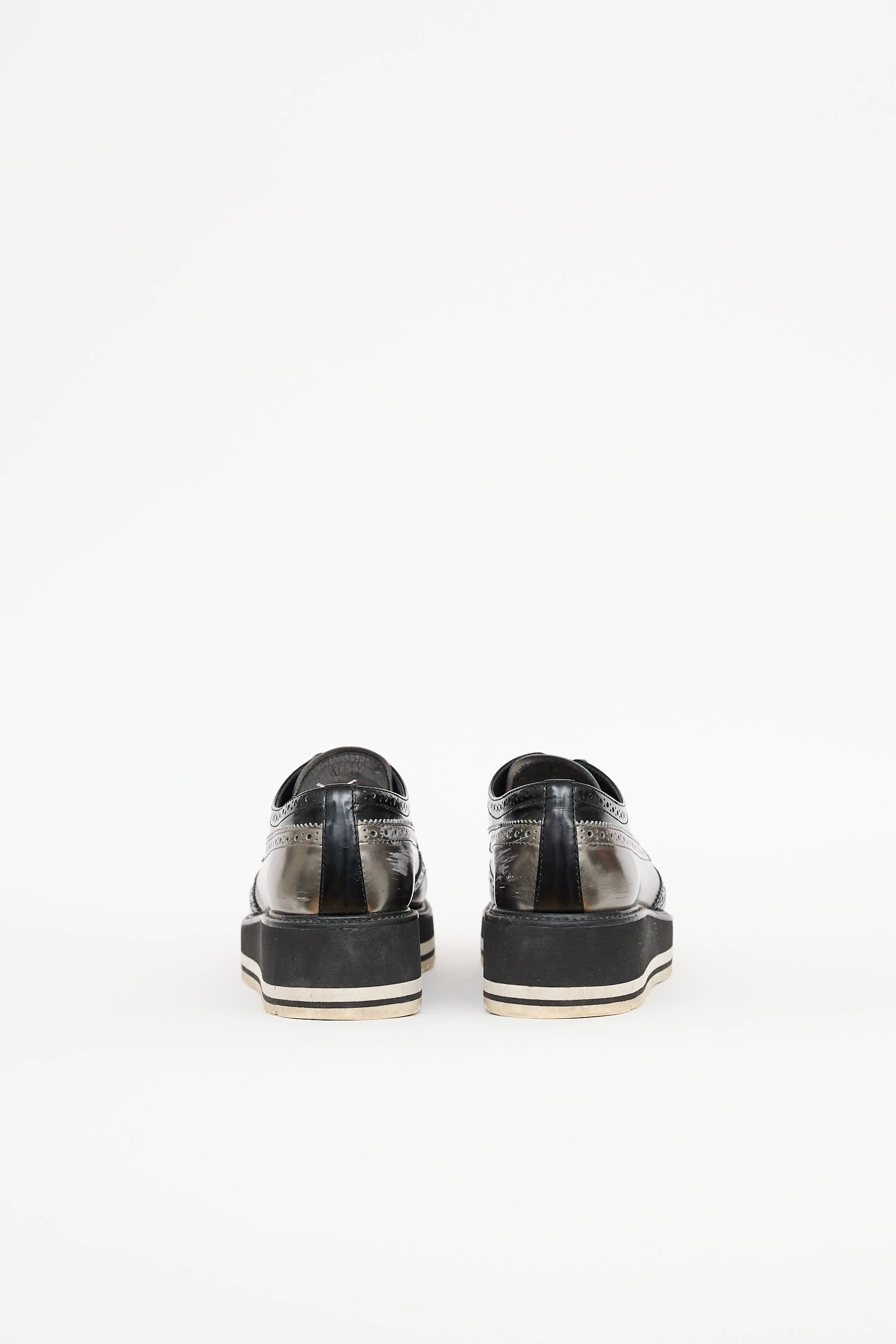 Prada Brogue Oxford Loafer