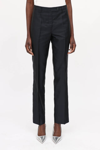 Prada Silk Straight  Pant