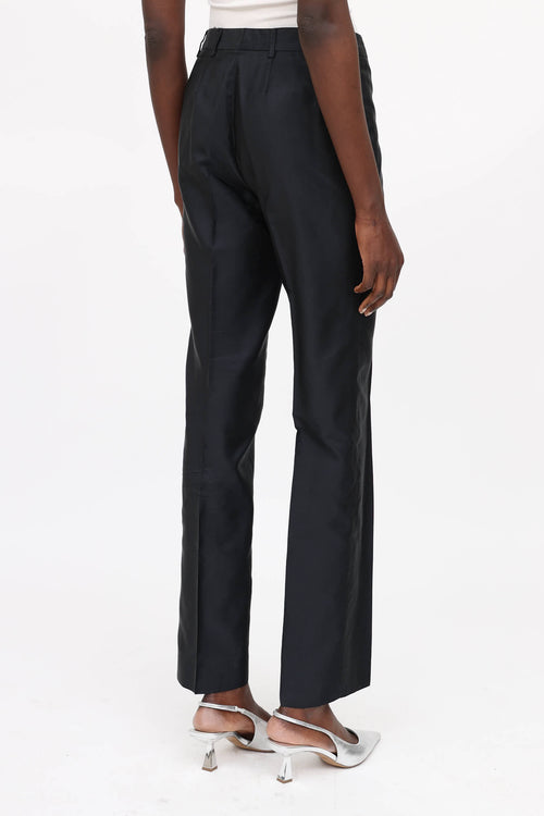 Prada Silk Straight Pant