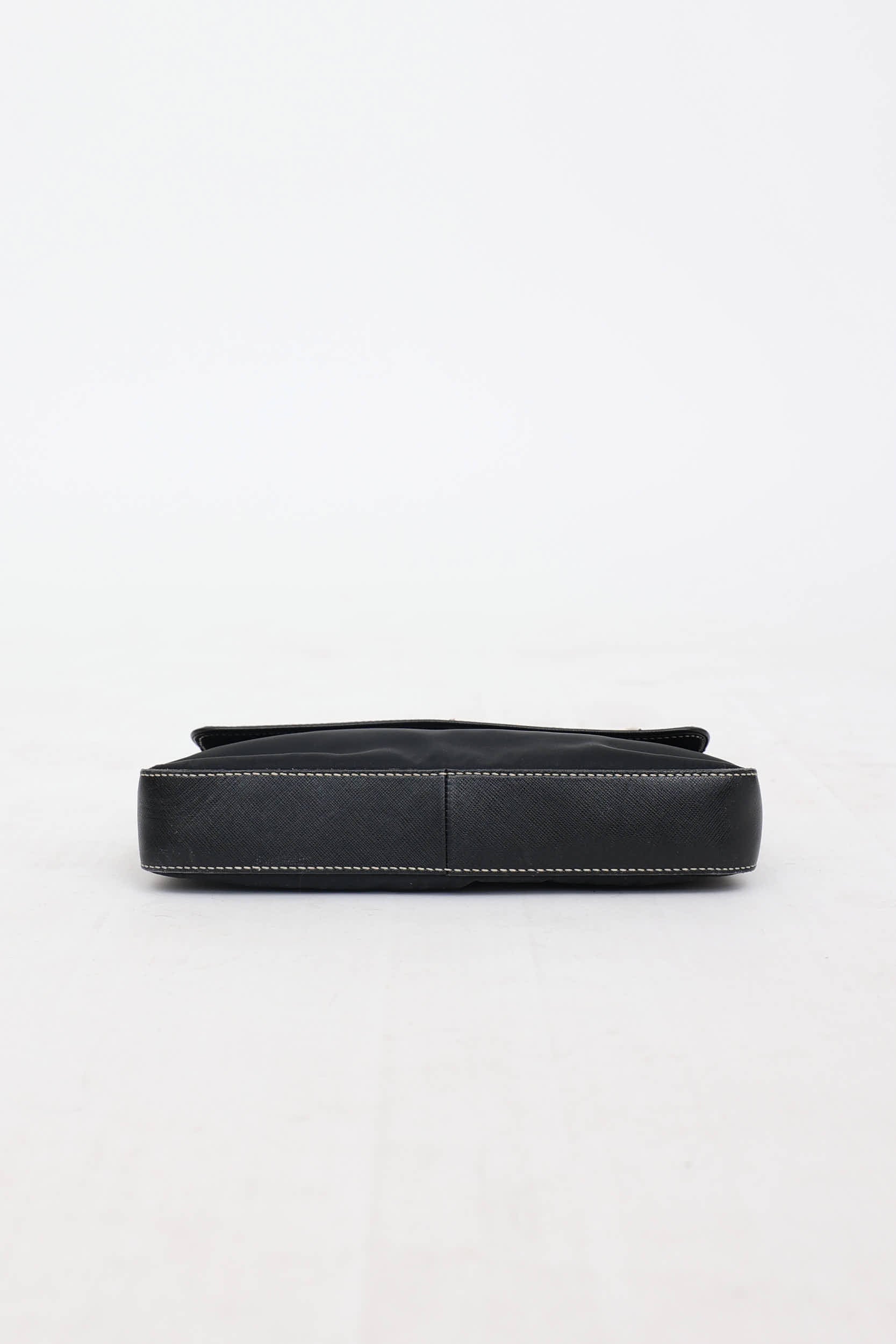 Prada Saffiano Tessuto Flap Bag