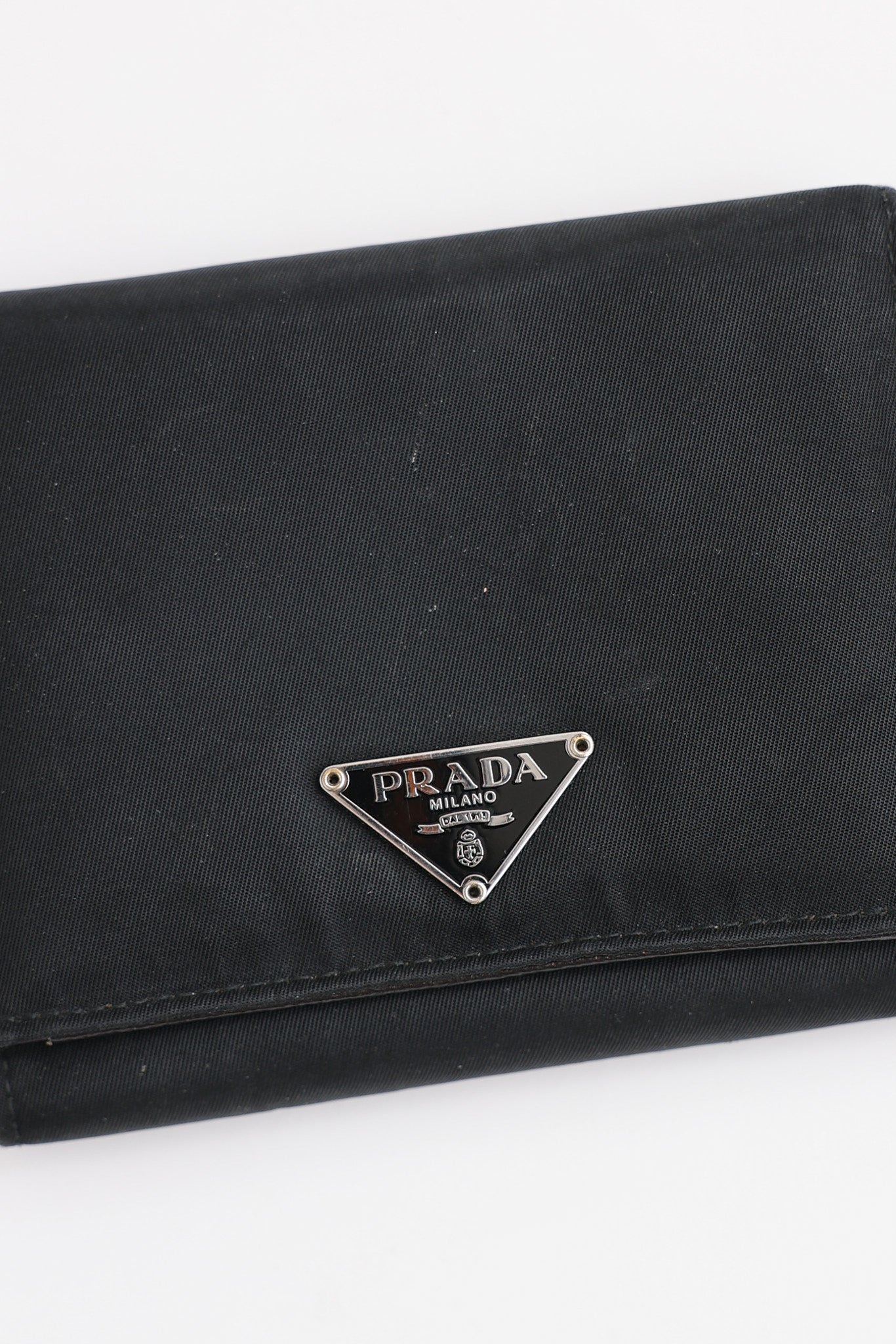 Prada Nylon Tri-Fold Wallet