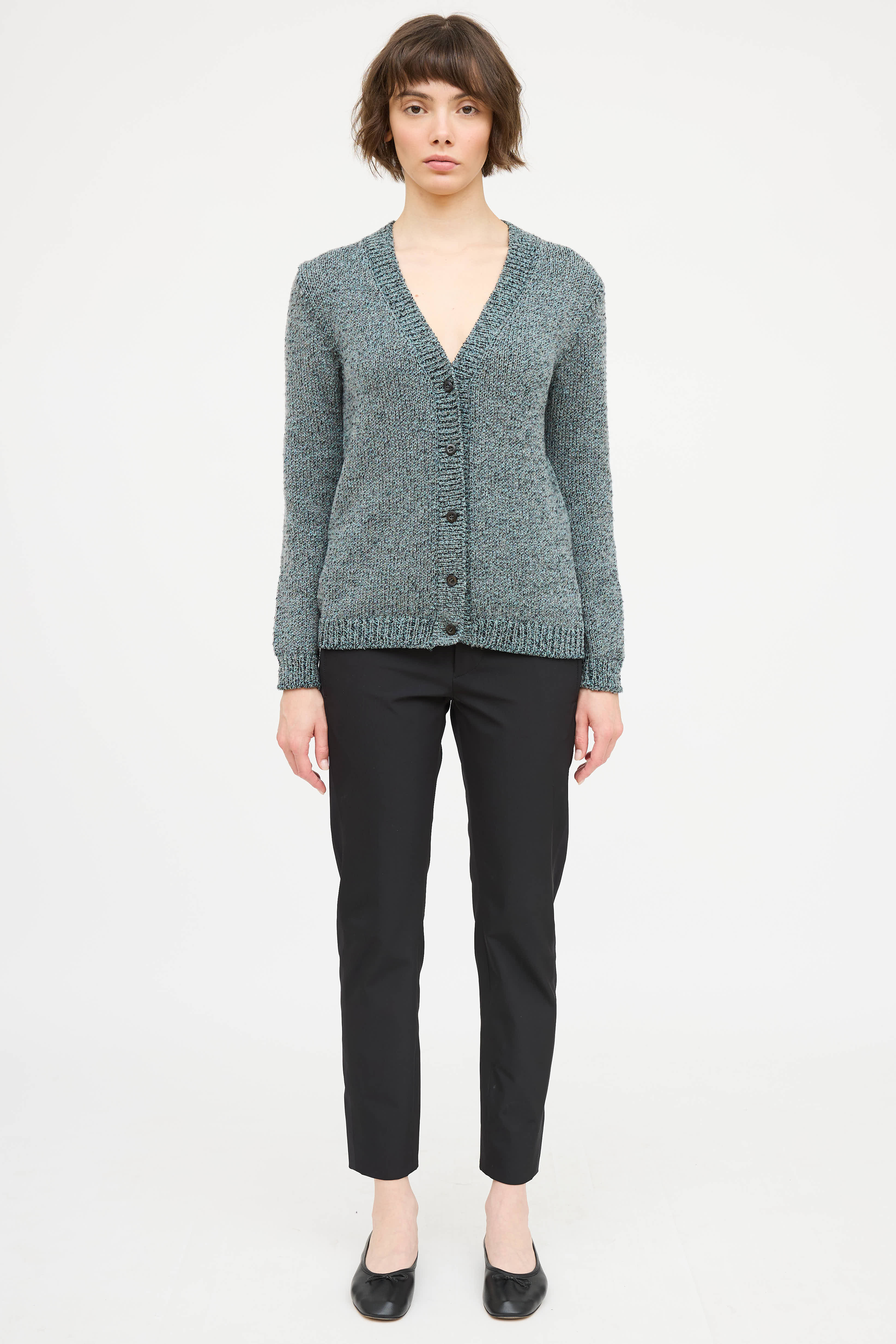Prada Nylon Tapered Trouser