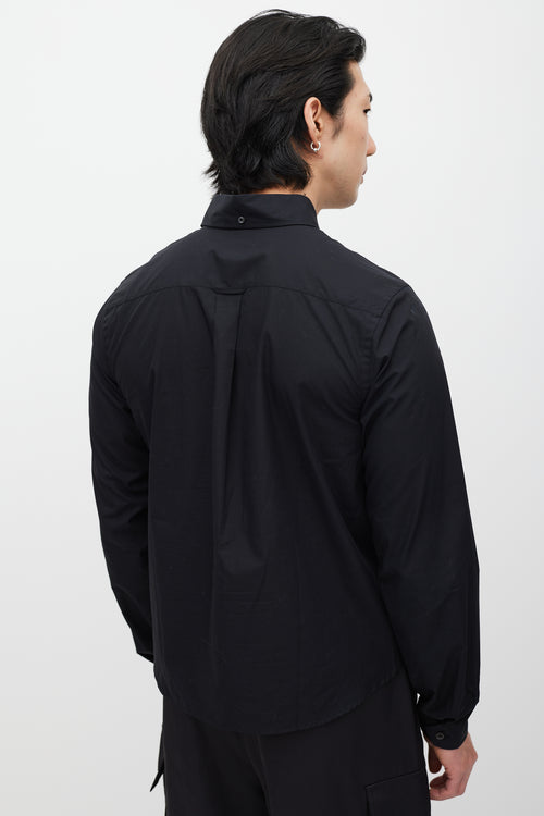 Prada Black & White Print Shirt