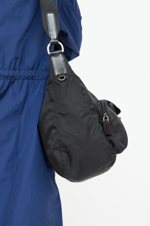 Prada Nylon Cargo Messenger Bag