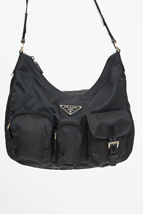 Prada Nylon Cargo Messenger Bag