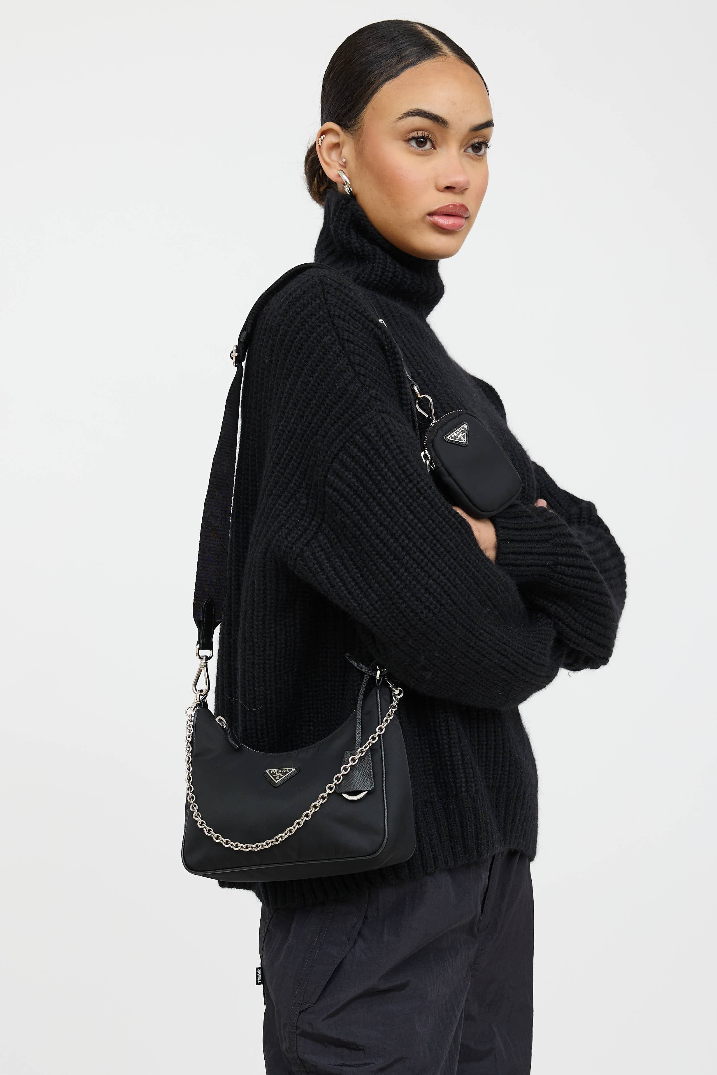 Prada Re-Edition 2005 Nylon Shoulder Bag