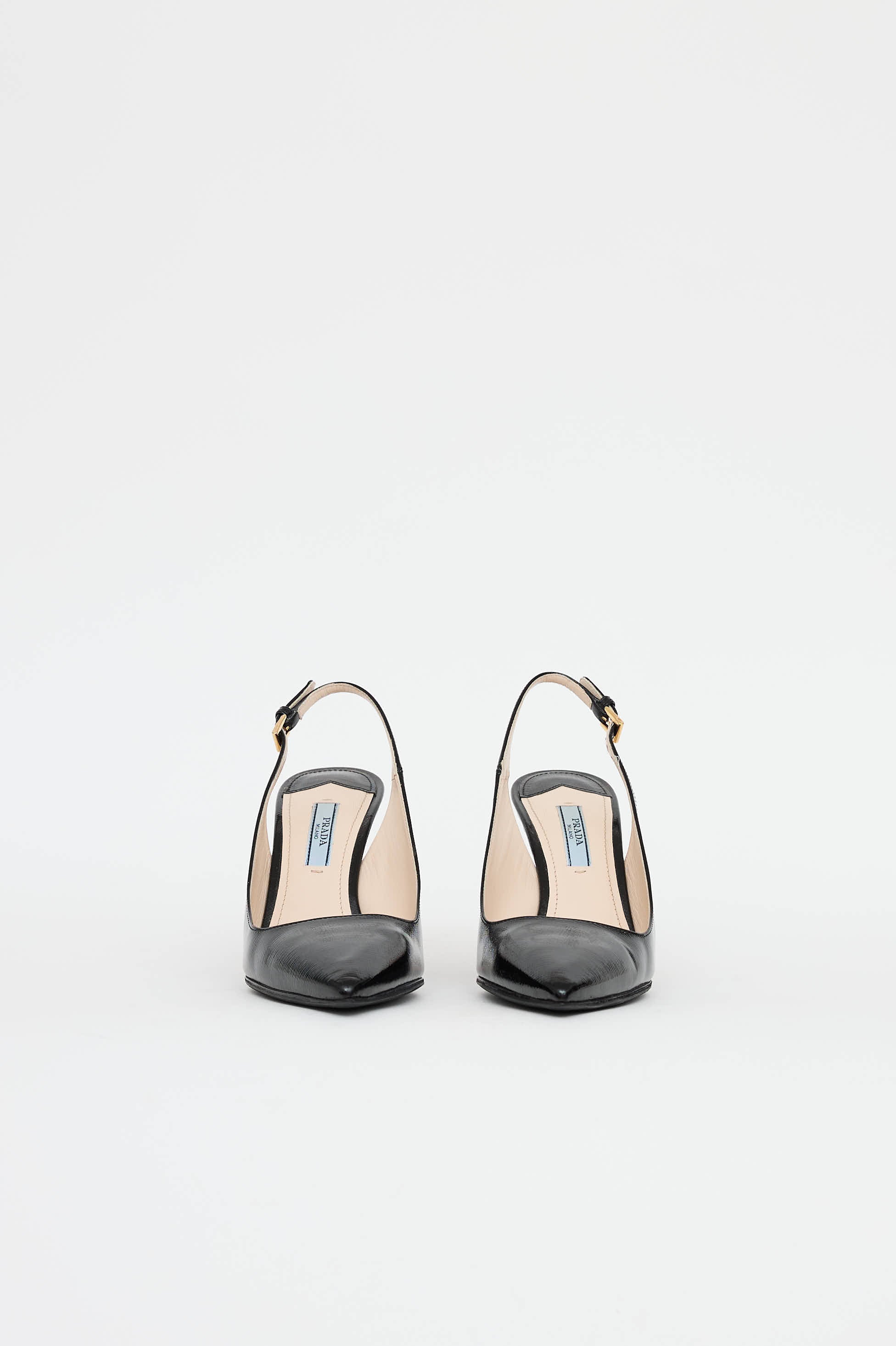 Prada Saffiano Slingback Pump