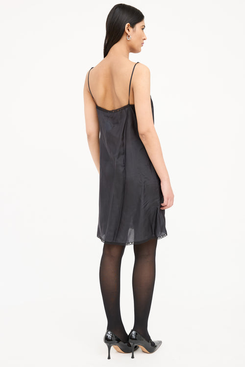 Prada Lace Trim Slip Dress