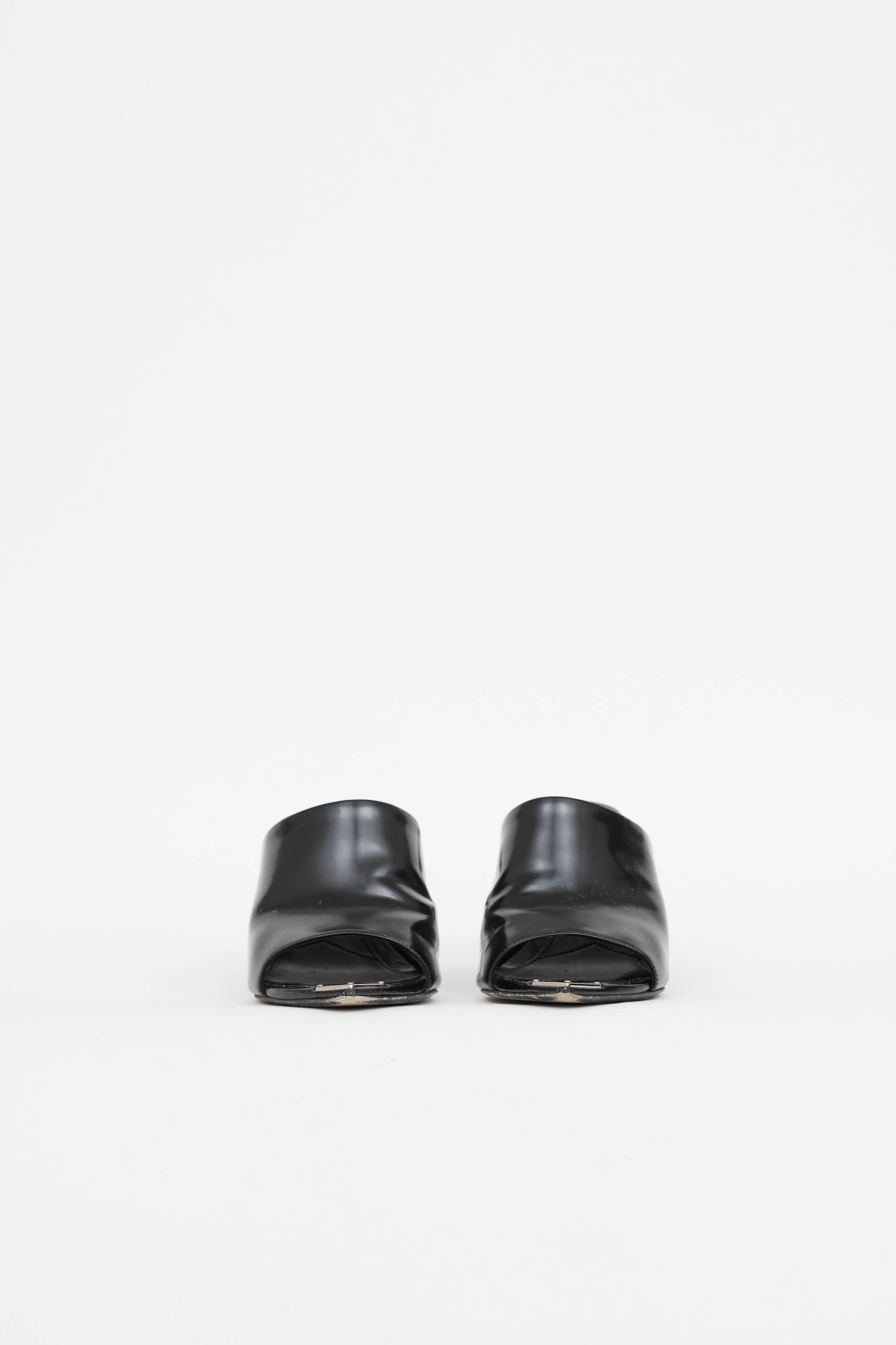 PradaLogo High Heel Sandal