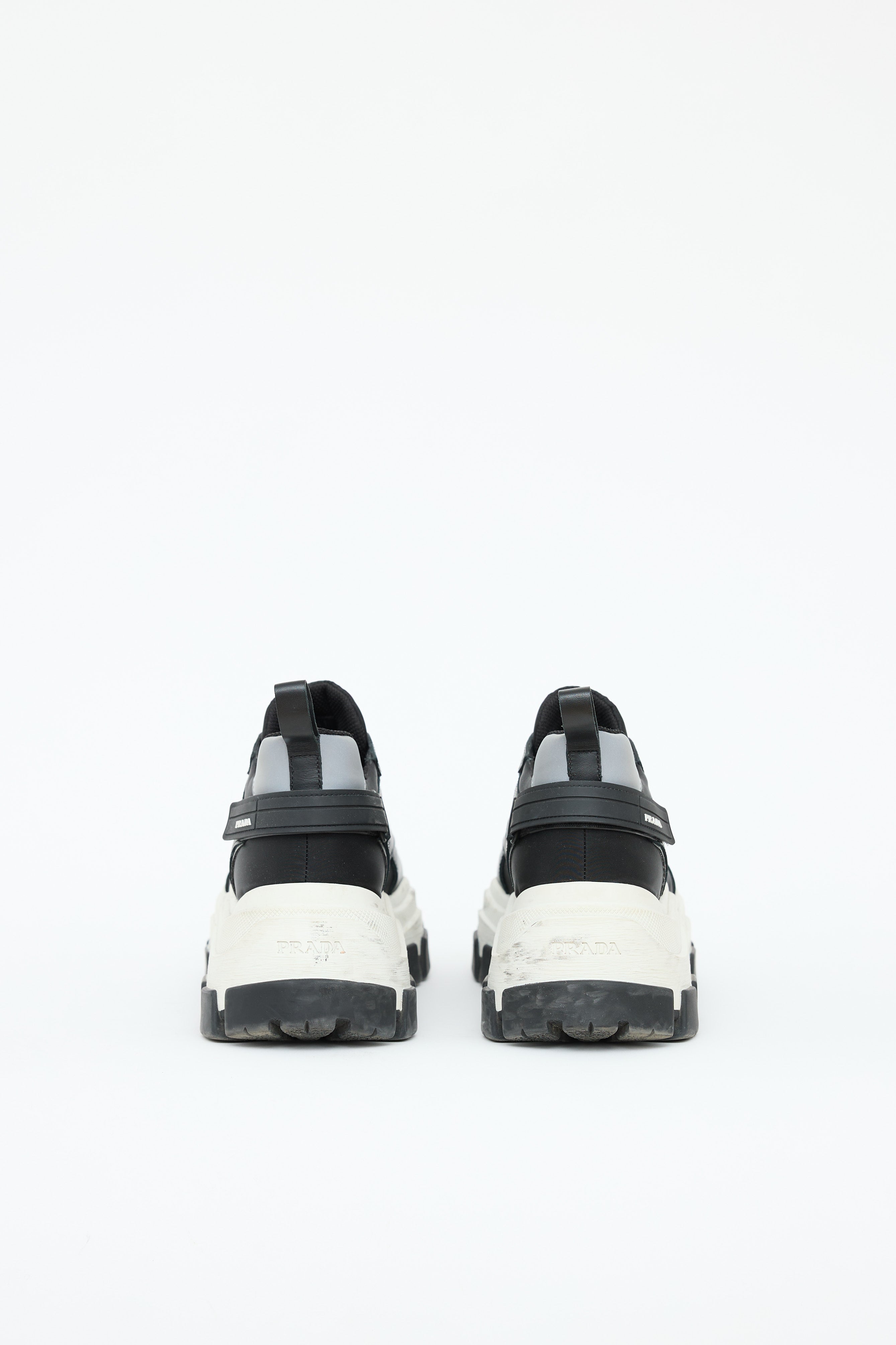 Prada Leather Pegasus Sneaker