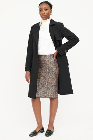 Prada Wool Buttoned Coat
