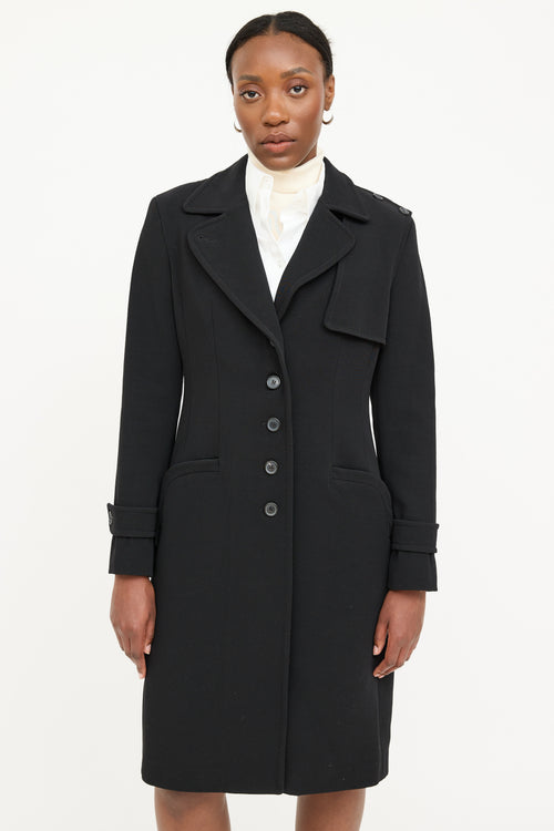 Prada Wool Buttoned Coat
