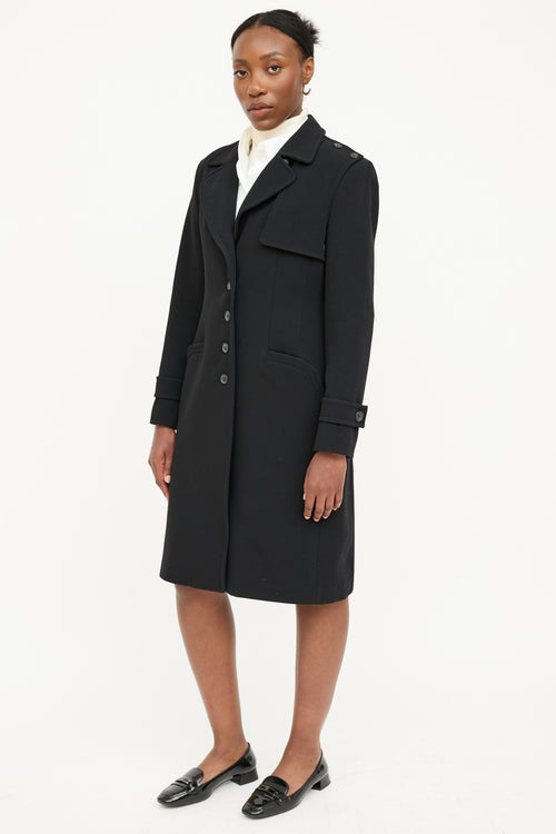Prada Wool Buttoned Coat
