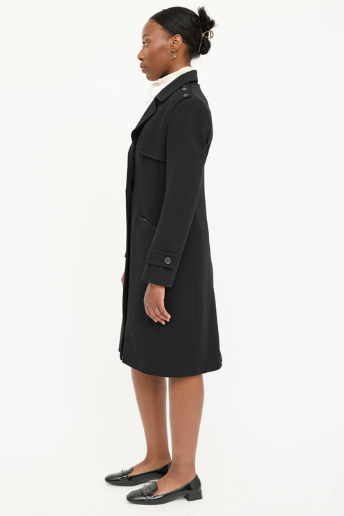 Prada Wool Buttoned Coat