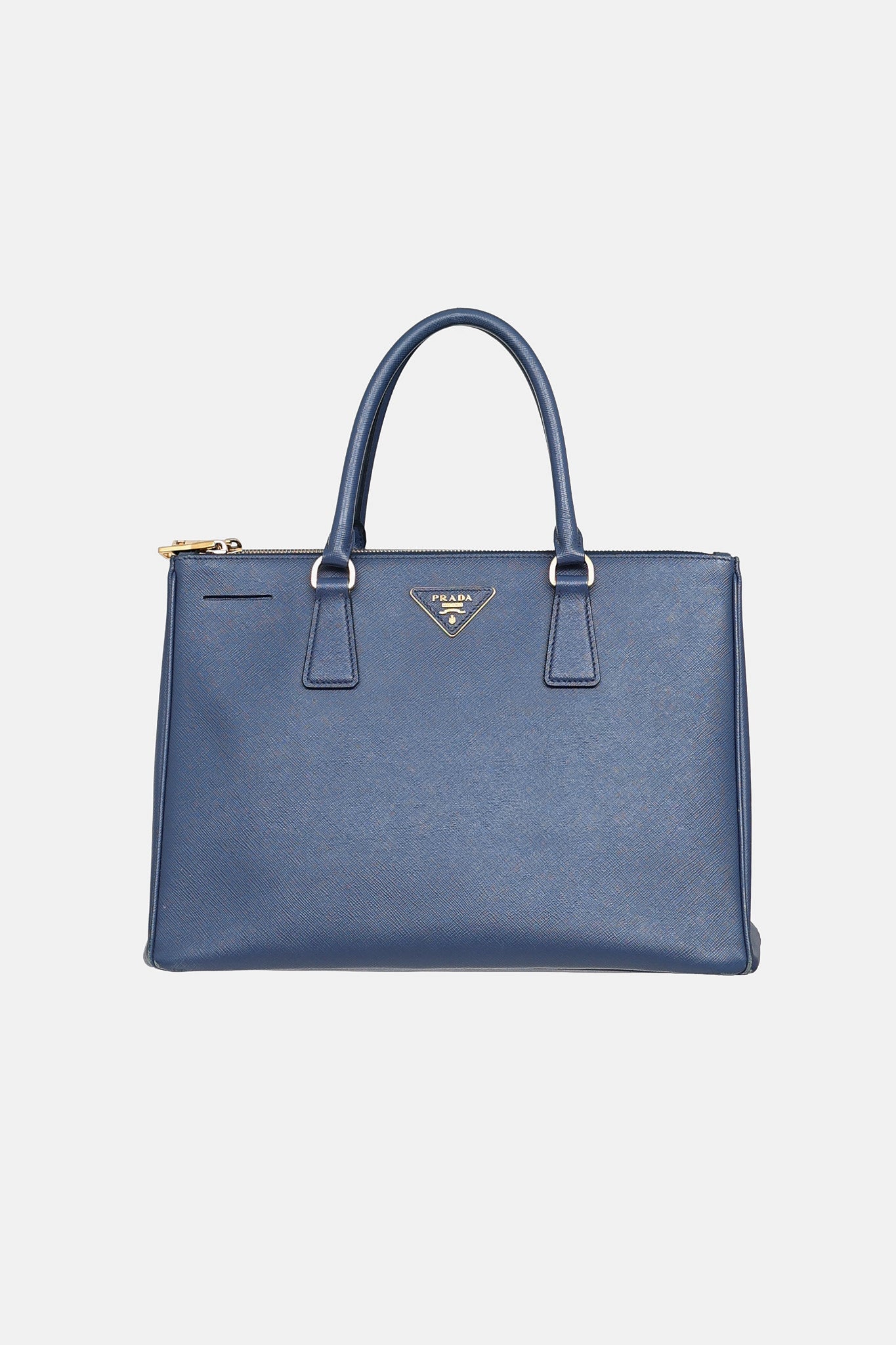 Prada Saffiano Galleria Double Zip Bag