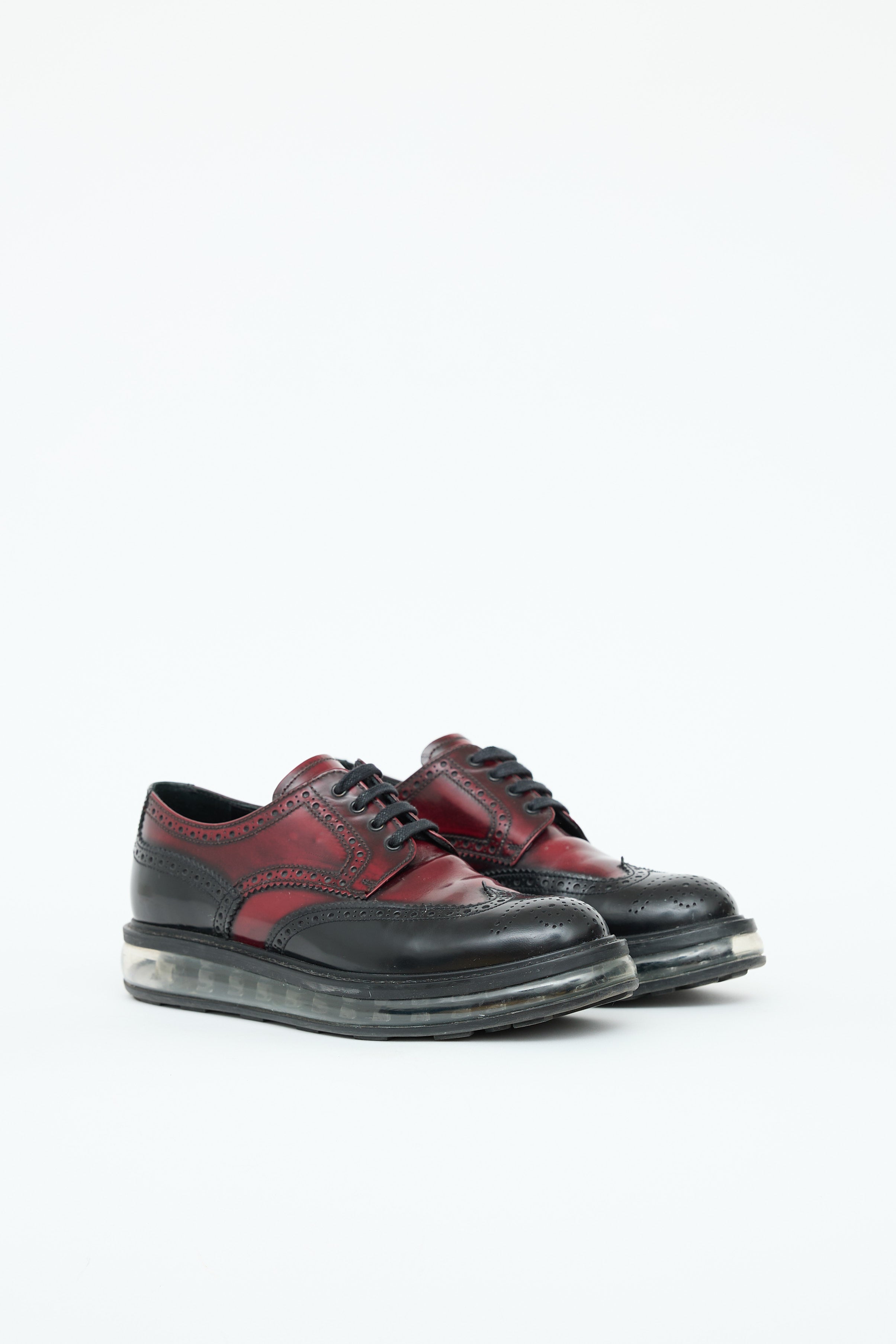Prada Platform Brogue Oxford