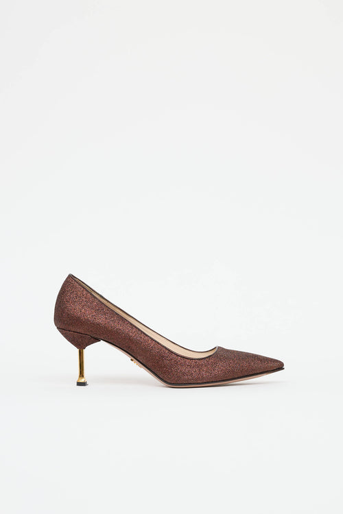 Prada Sparkle Pump