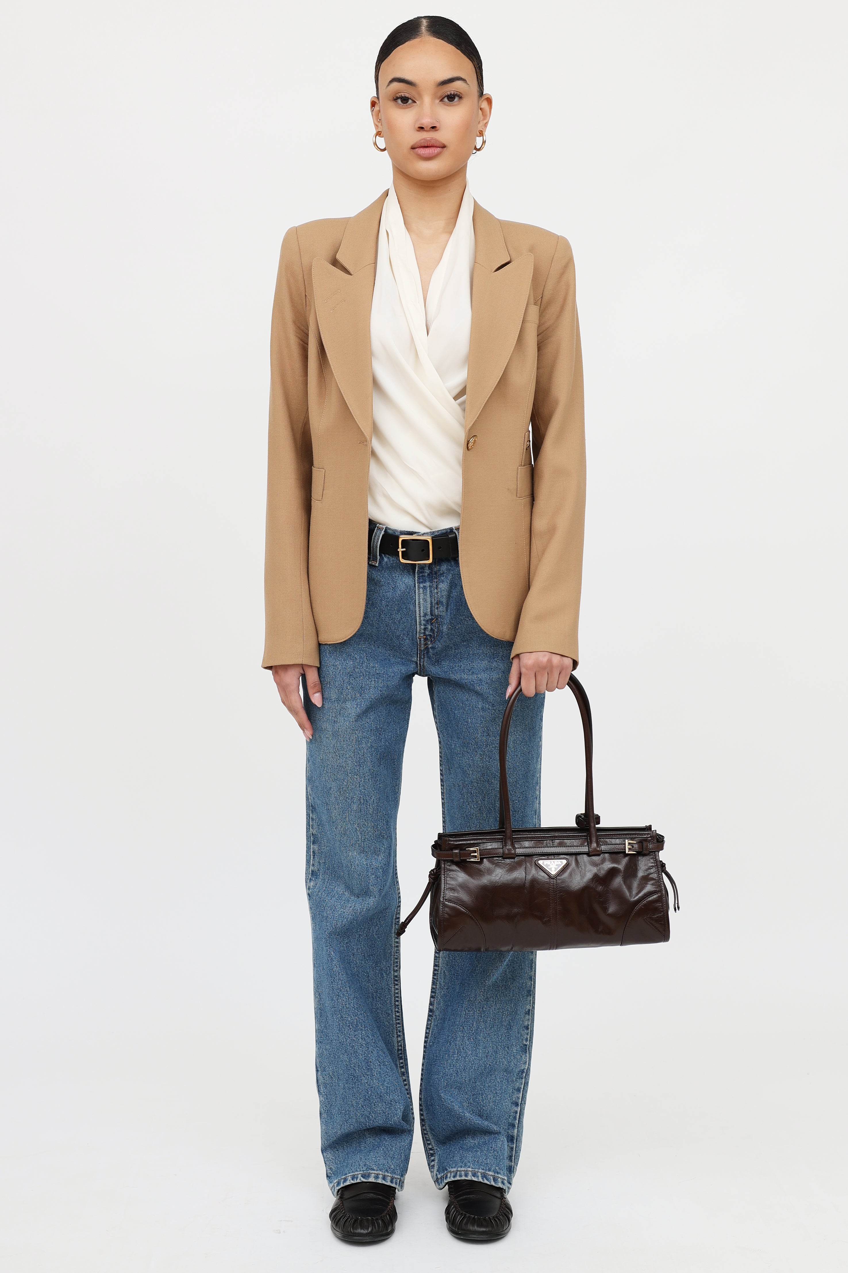 Prada Moro Bonnie Medium Shoulder Bag