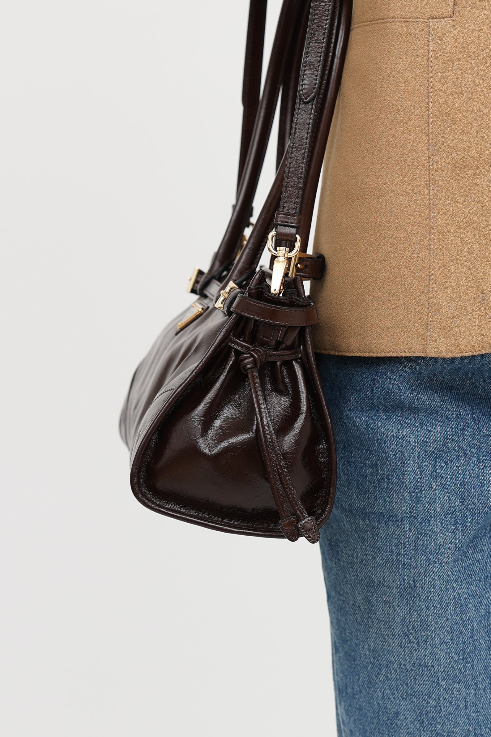 Prada Moro Bonnie Medium Shoulder Bag