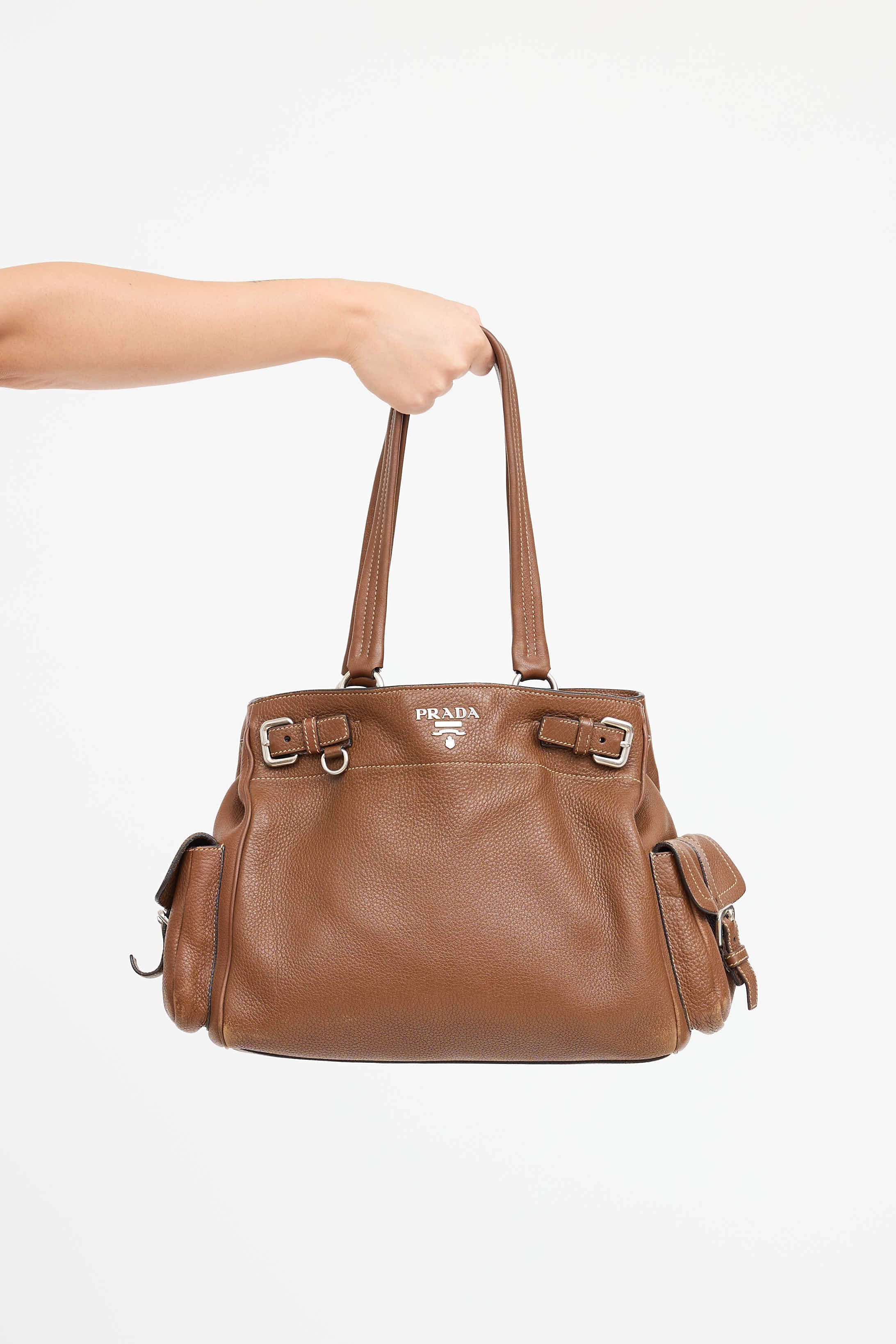 Prada Vitello Diano Shoulder Bag