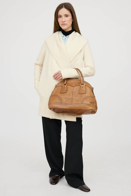 PradaCervo Bauletto Bowler Bag