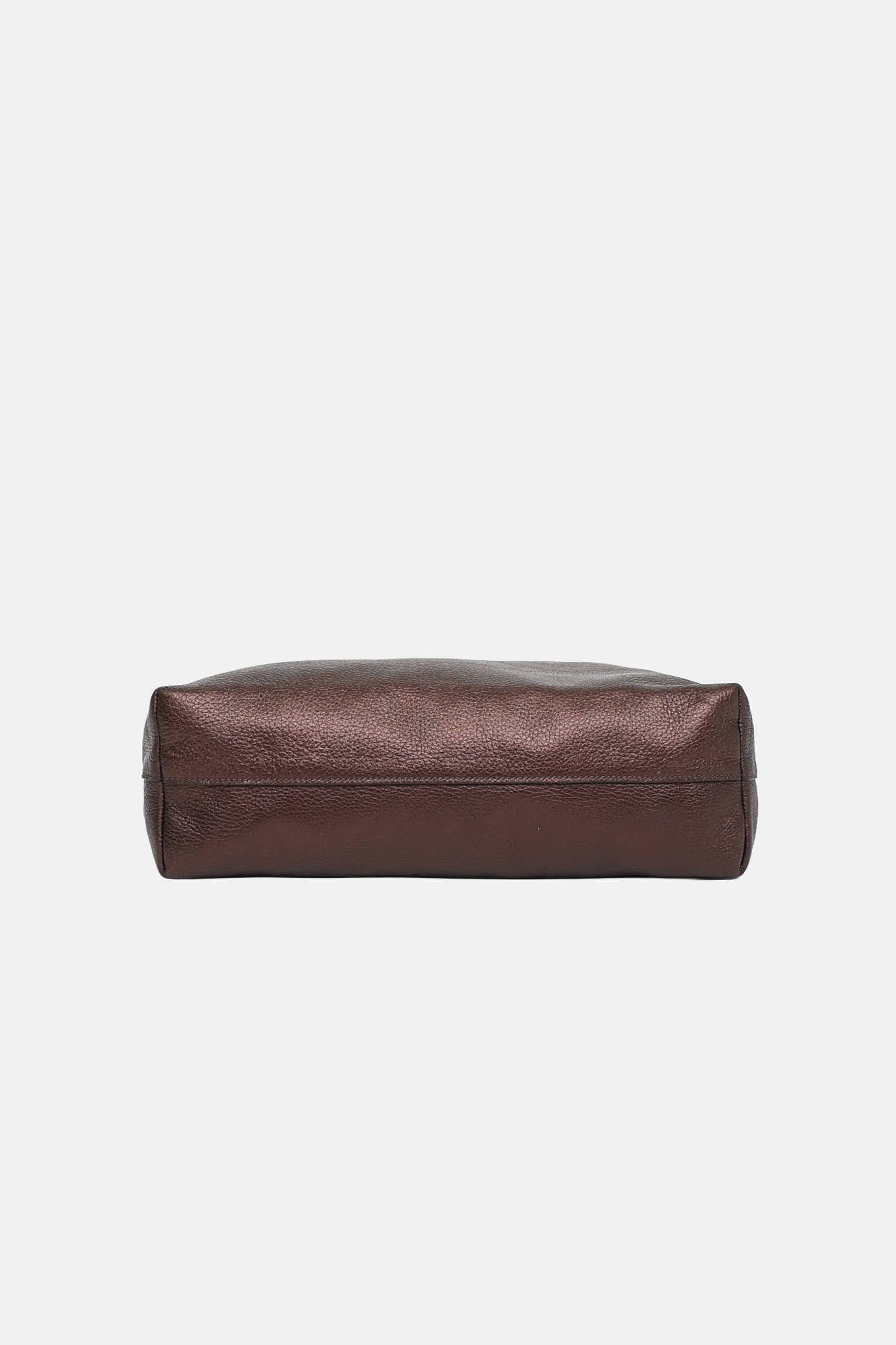 Metallic Vitello Daino Bag
