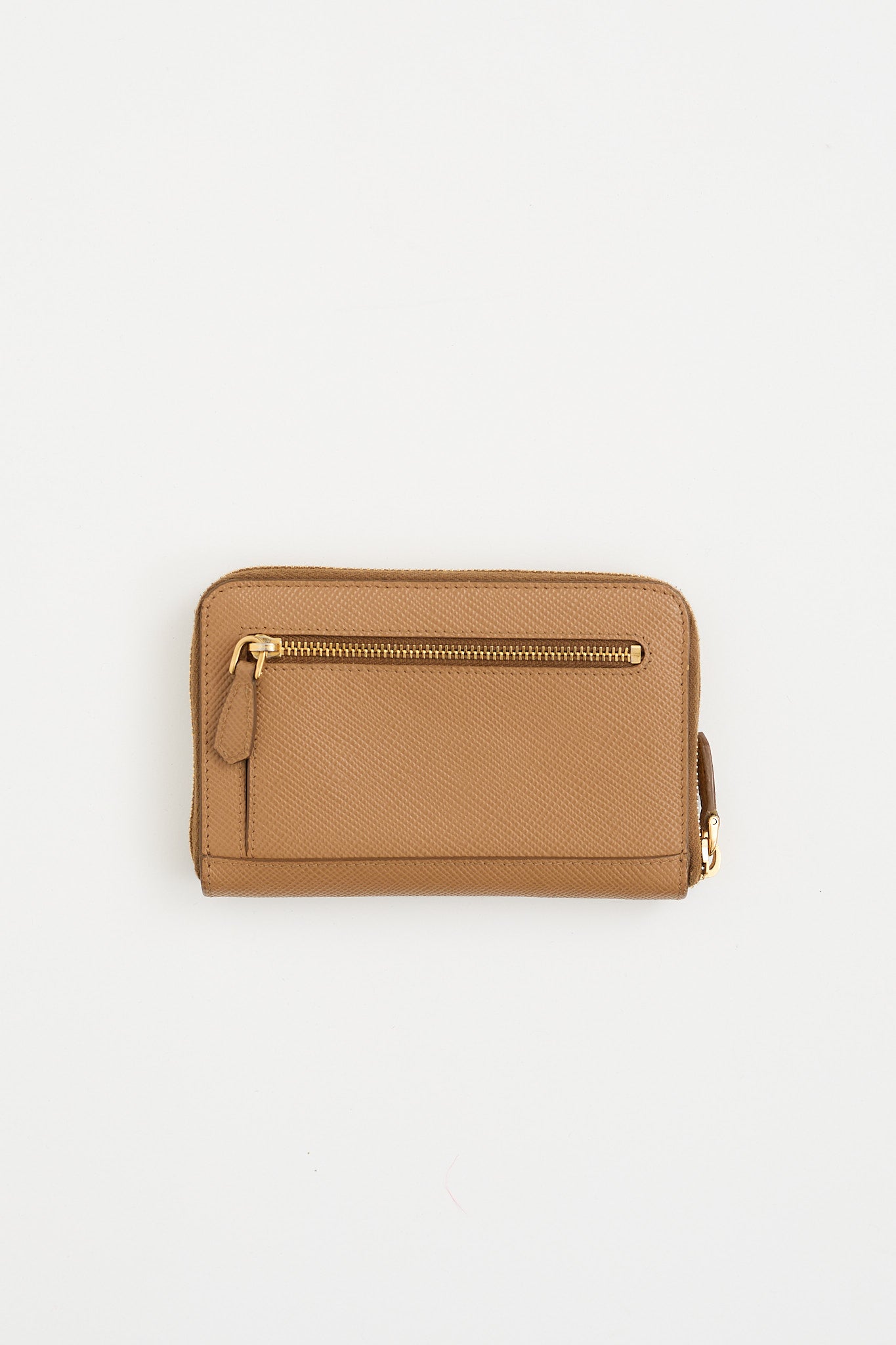 Prada Saffiano Leather Logo Wallet