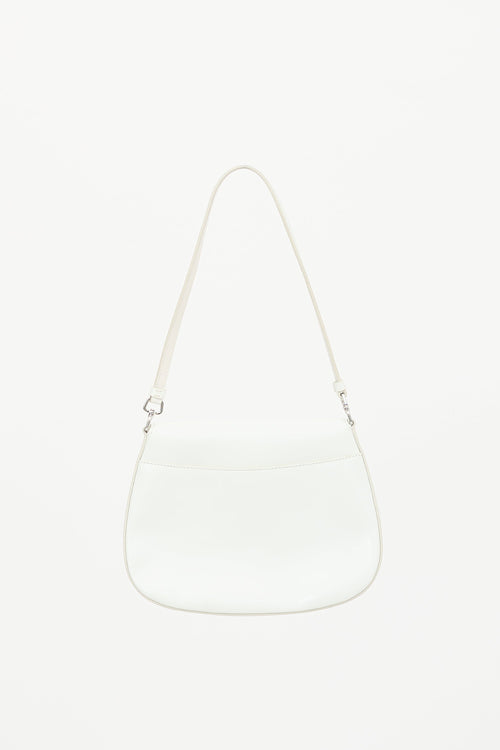 Prada Brushed Leather Small Cleo Bag