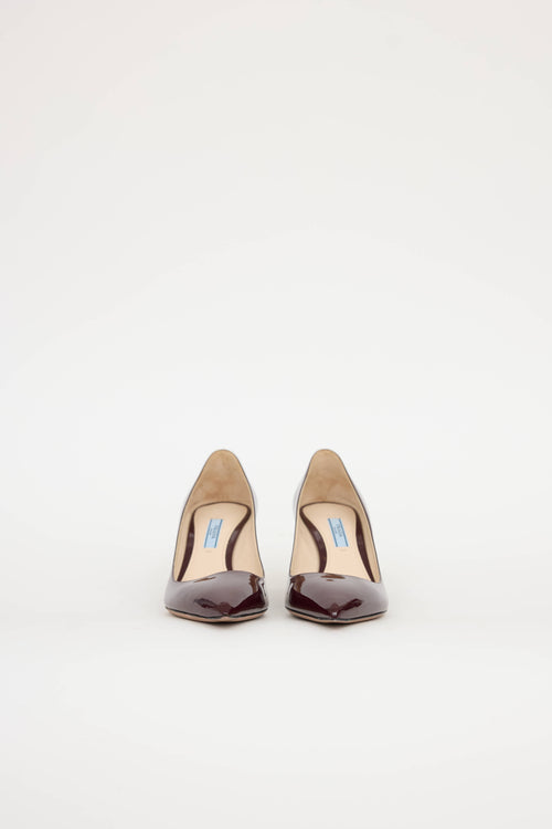 Prada Patent Leather Pointed Heel