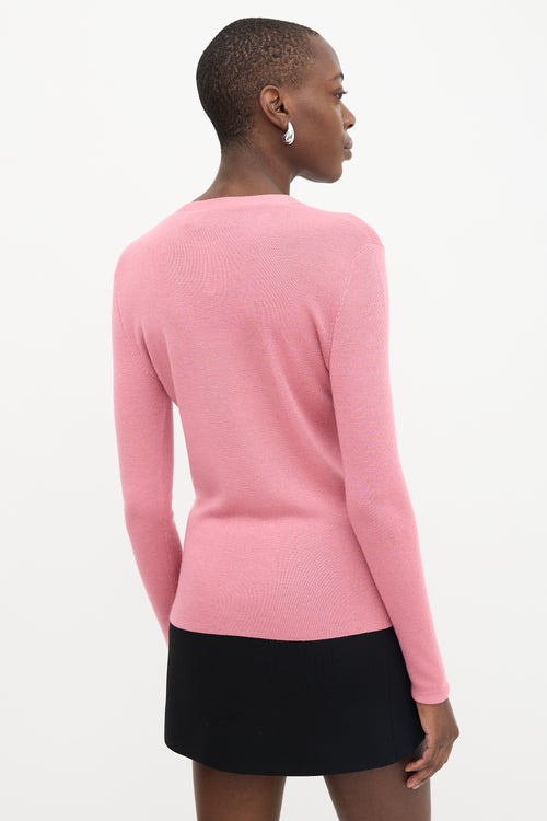 Prada Button Cardigan