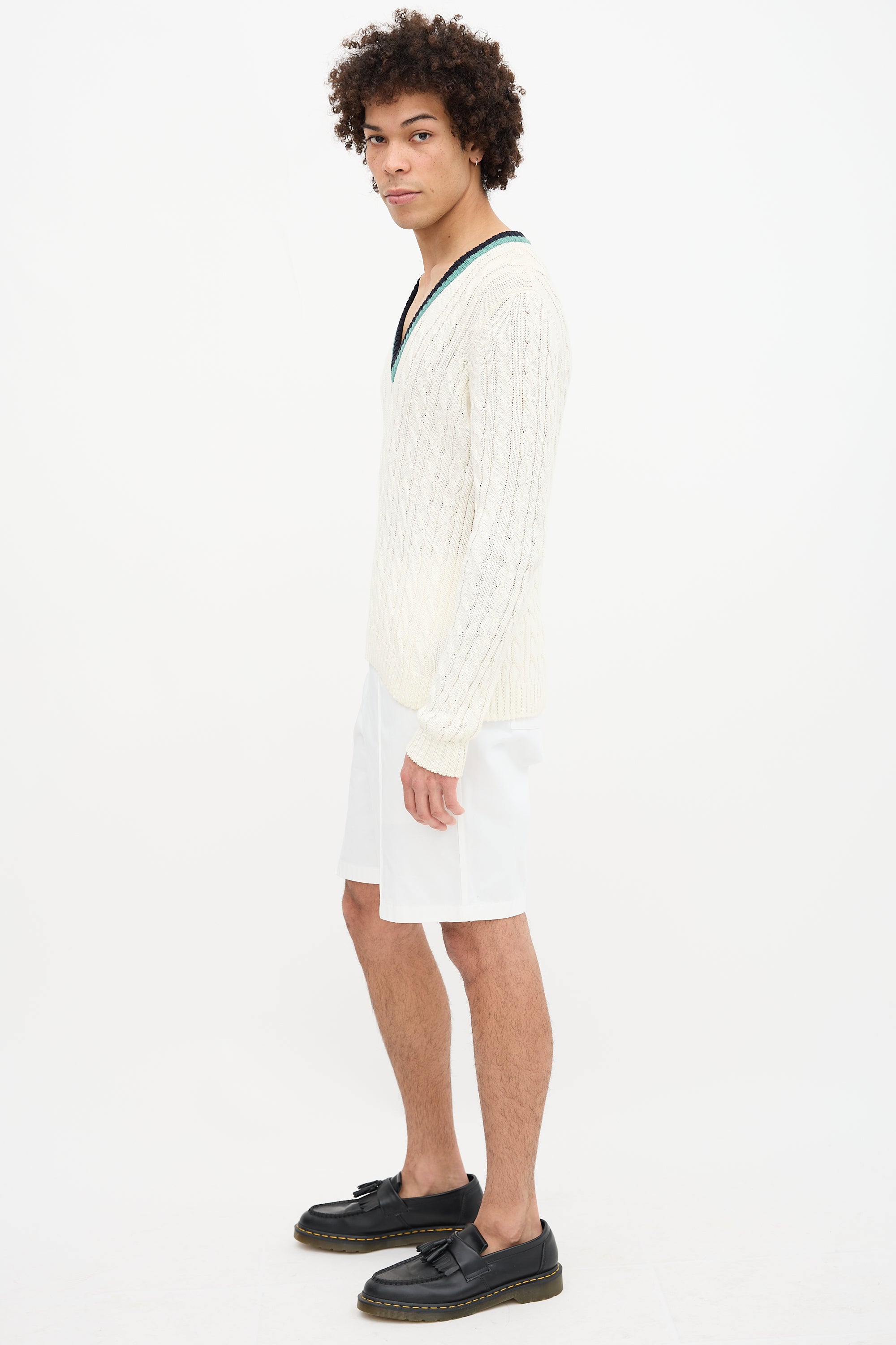 Prada Cable Knit Sweater
