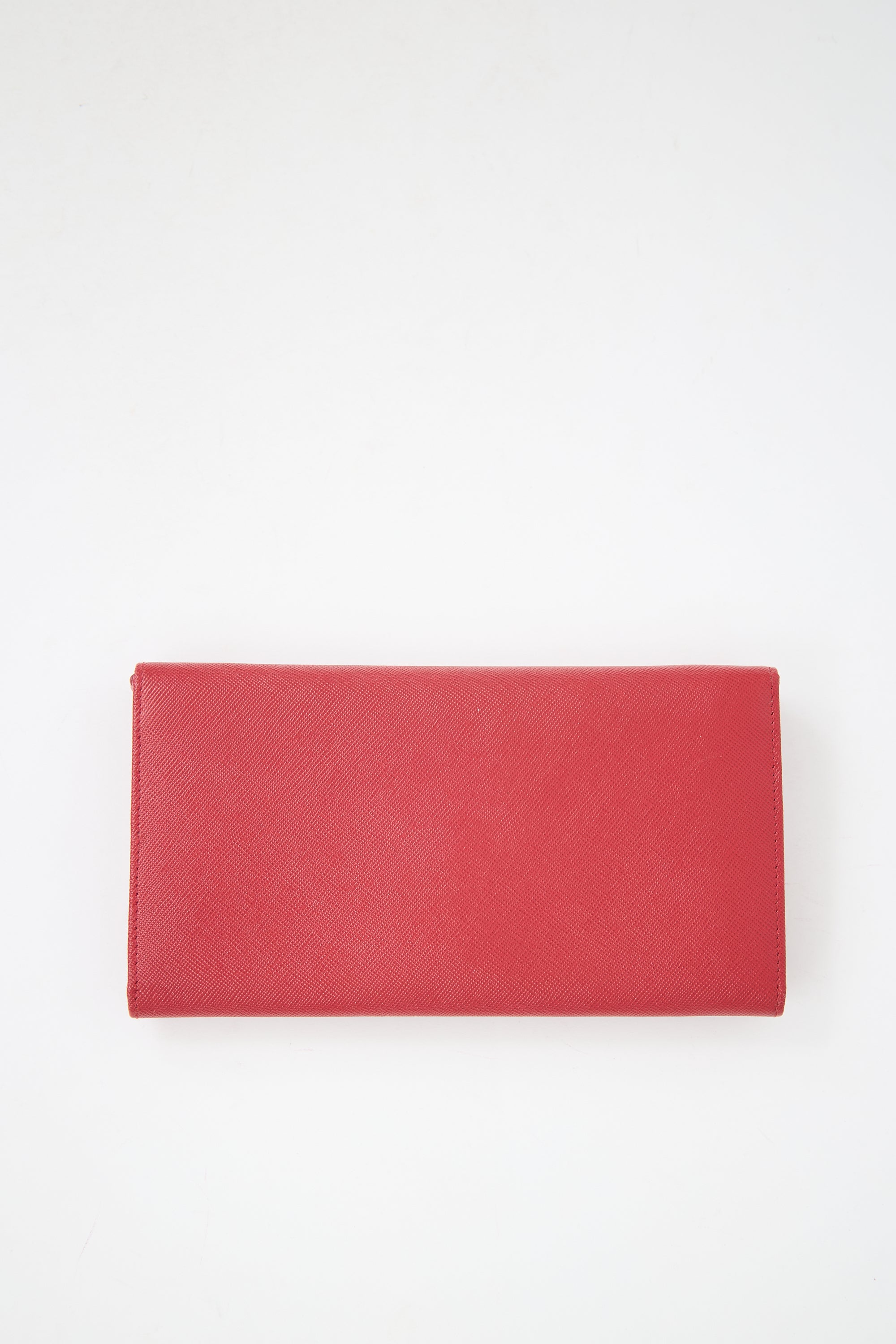 Prada Saffiano Leather Chain Wallet