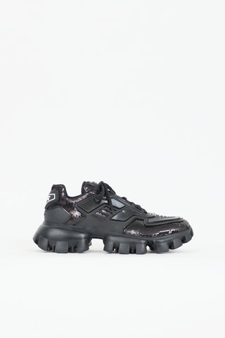 Prada Sequin Cloudbust Thunder Sneaker
