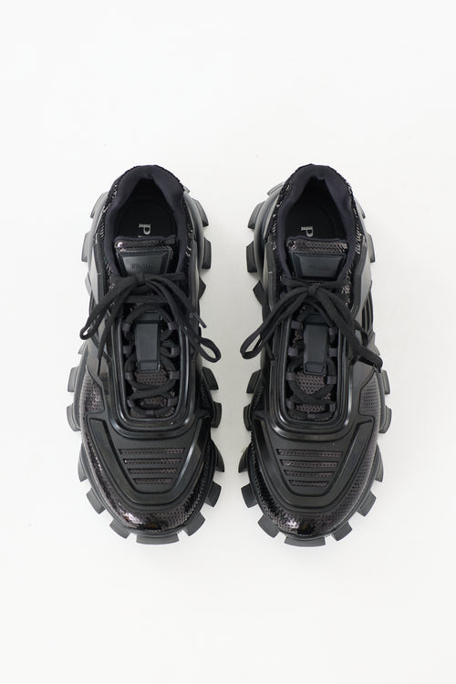 Prada Sequin Cloudbust Thunder Sneaker