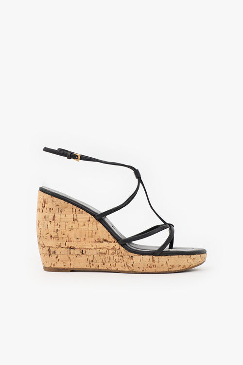 Prada Cork Wedge Sandal