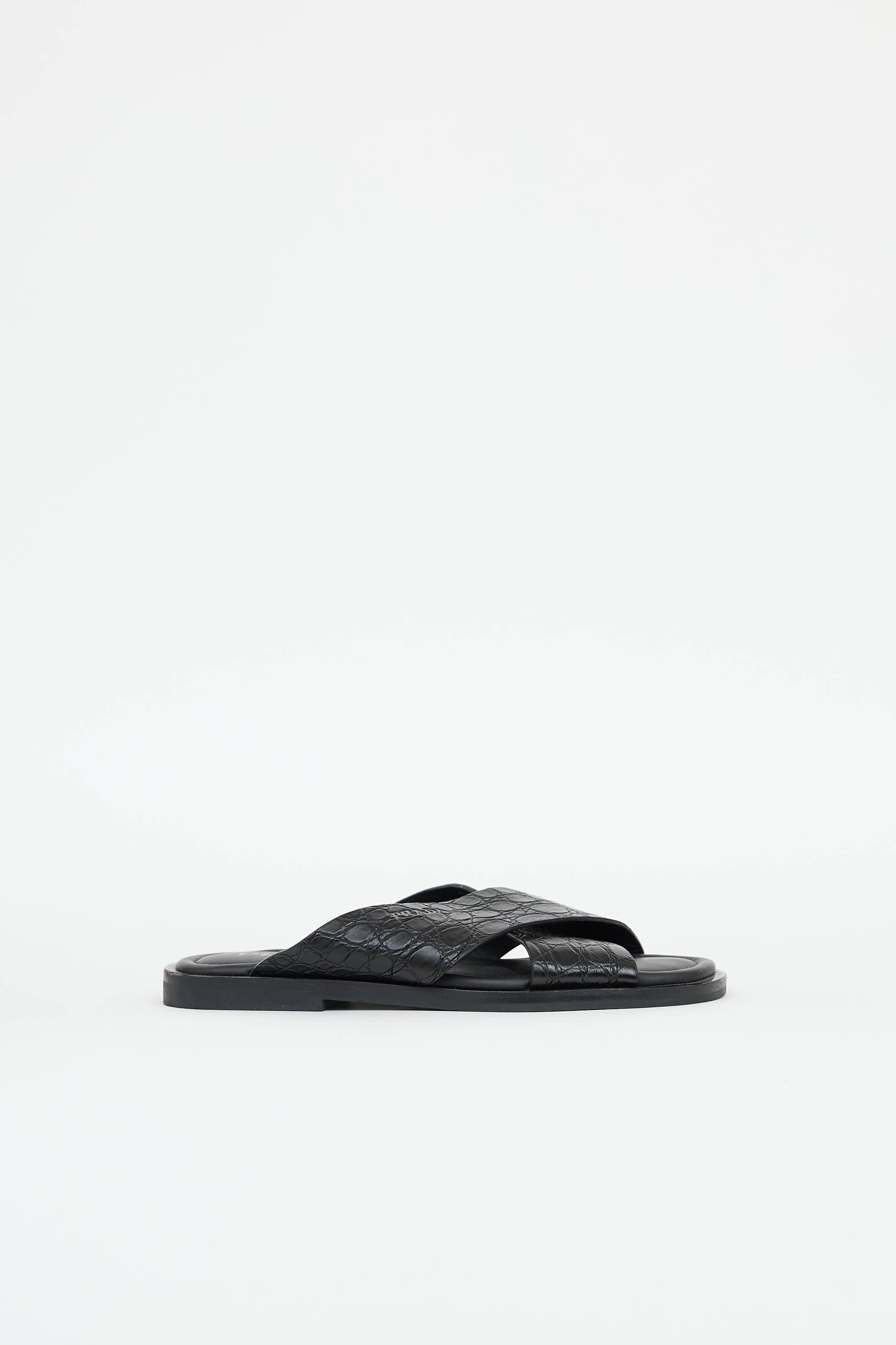 Prada Criss Cross Slide