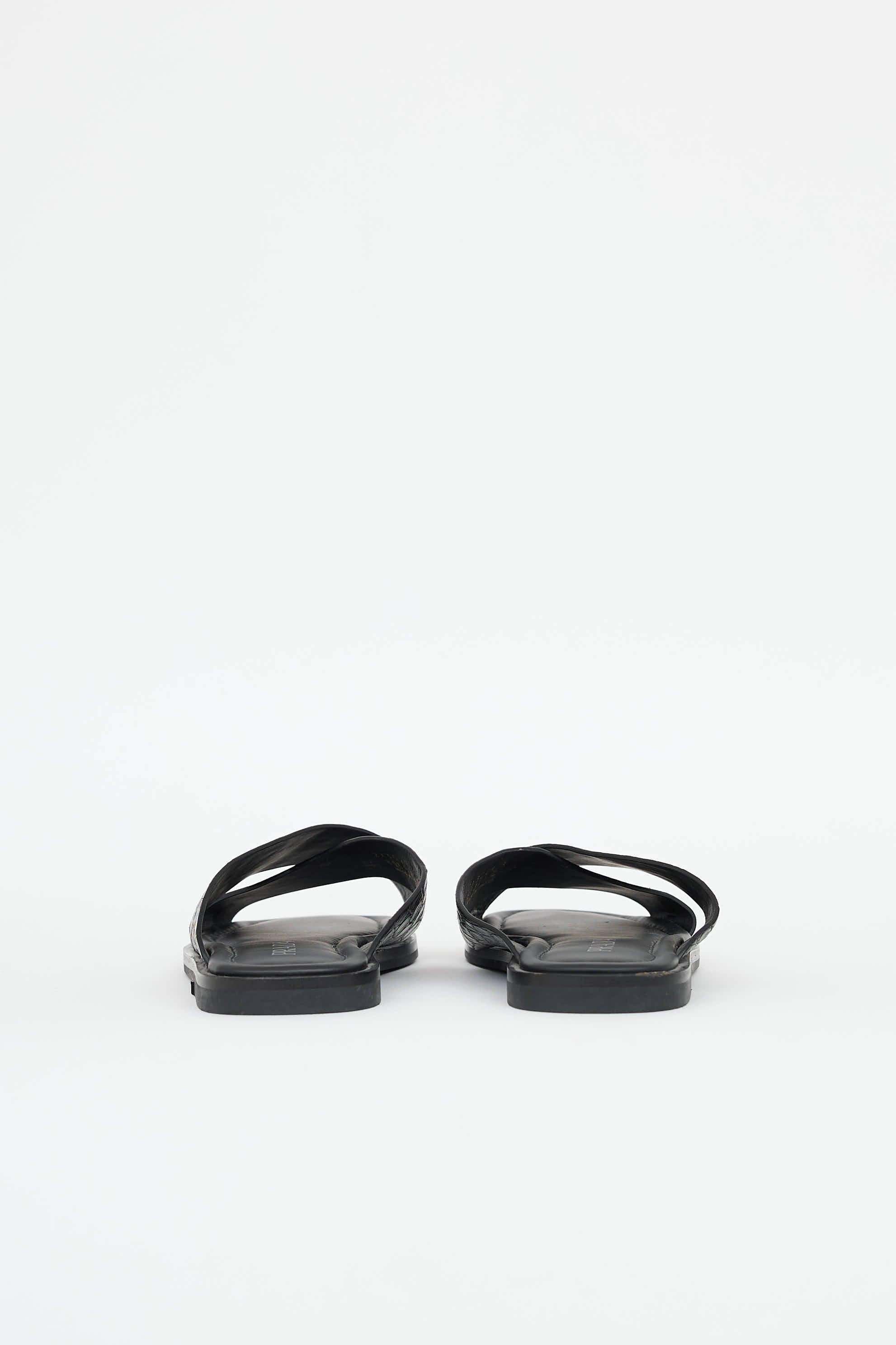 Prada Criss Cross Slide
