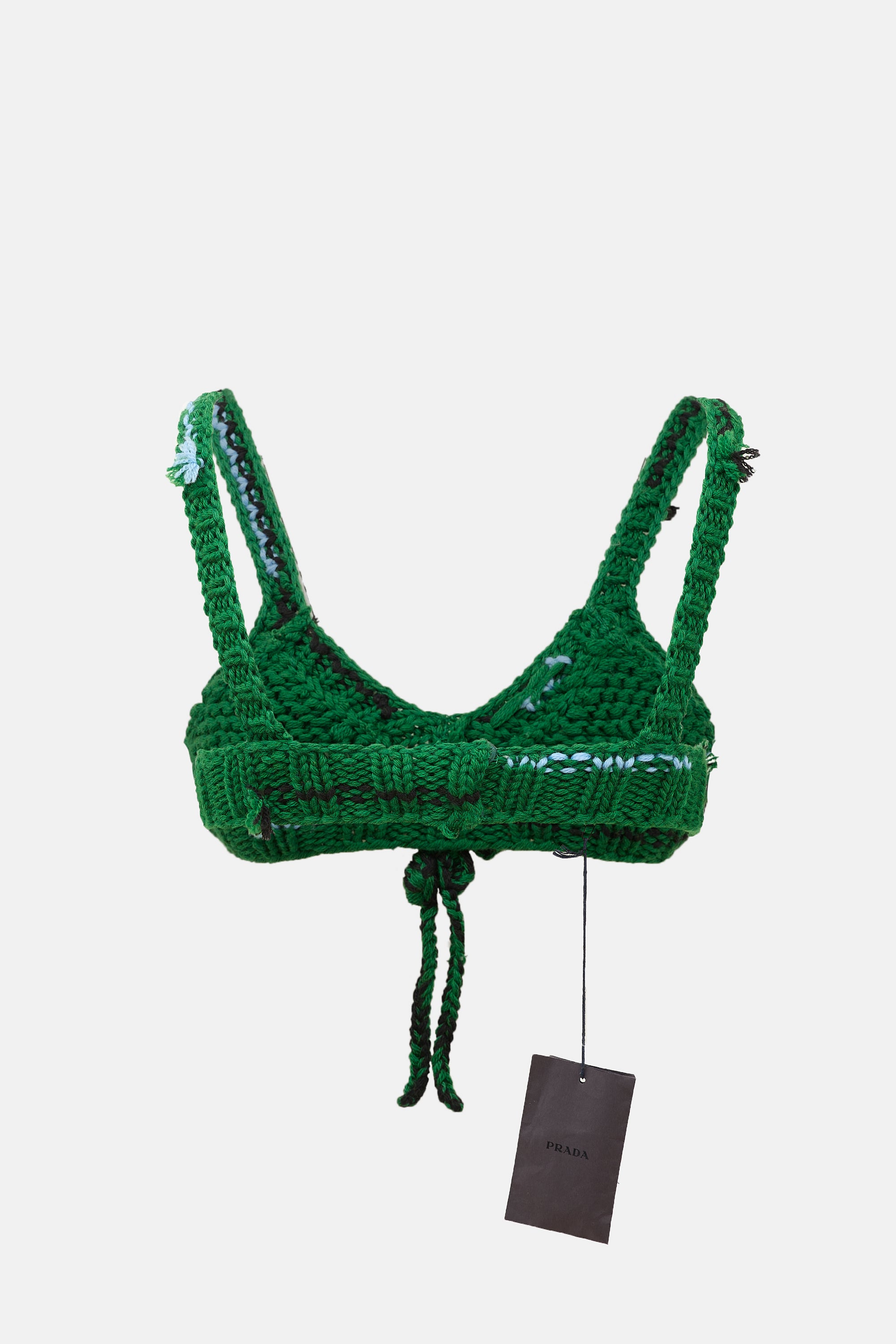 Prada FW 2017 Knit Bralette Top
