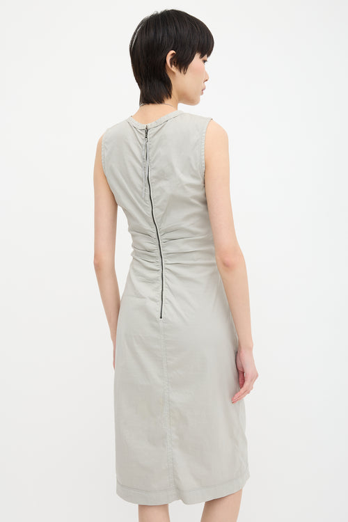 Prada Draped Midi Dress