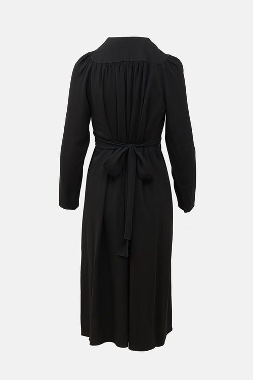 Prada FW 2001 Crepe Dress