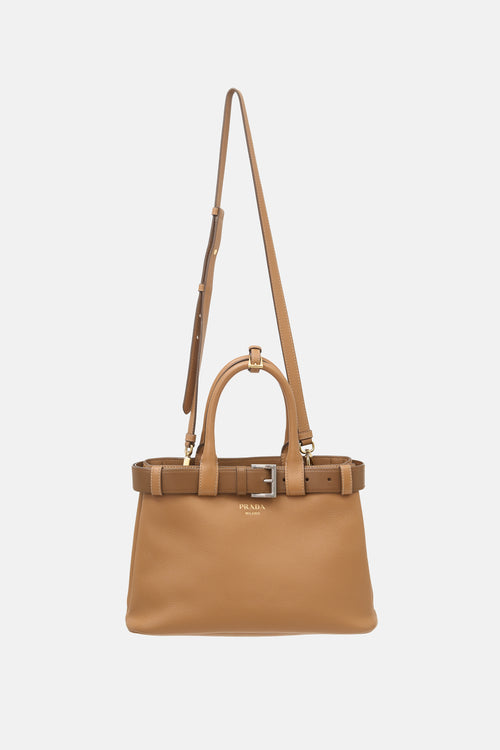 Prada FW 2024 Leather Small Buckle Bag