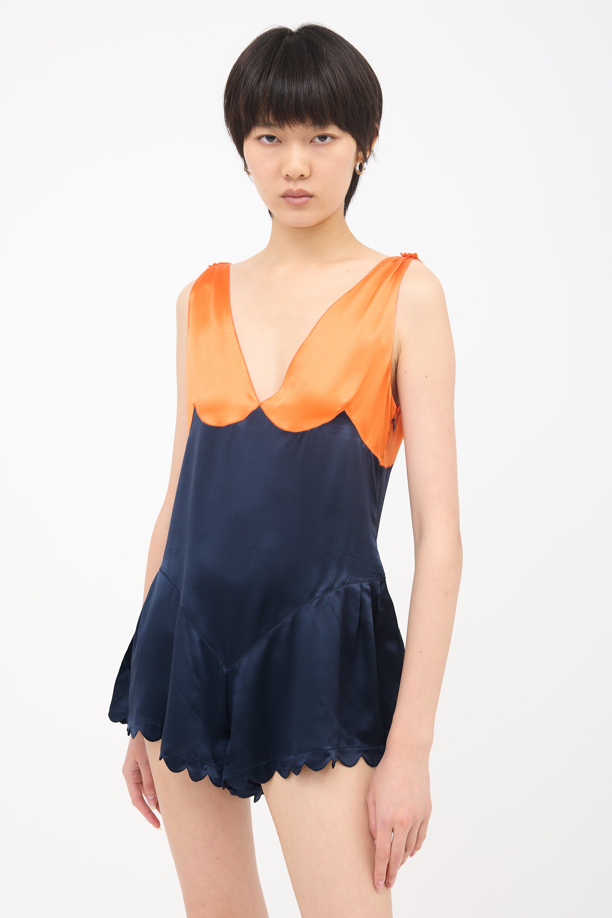 Prada FW 2002 Silk Romper