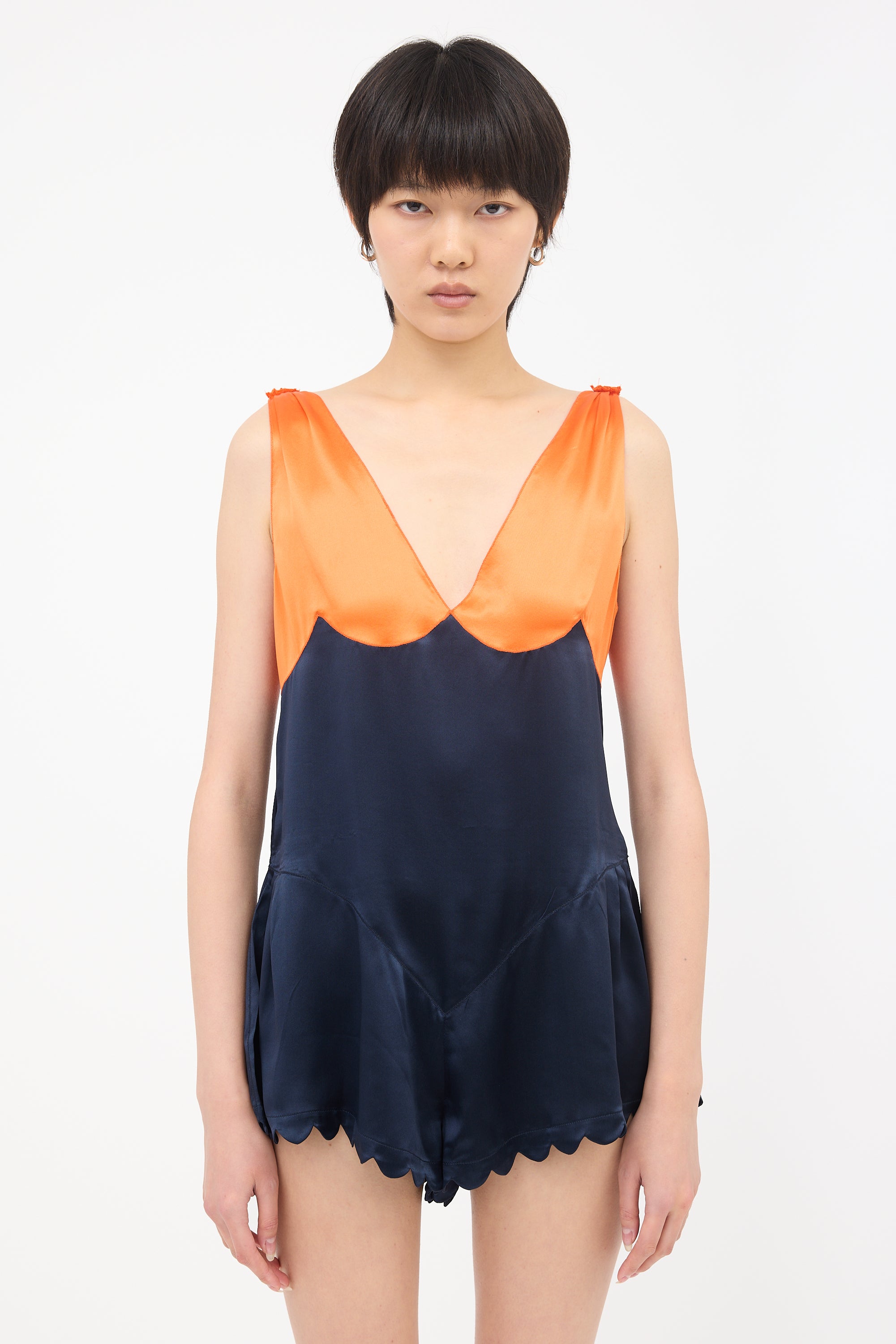 Prada FW 2002 Silk Romper
