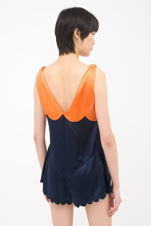 Prada FW 2002 Silk Romper