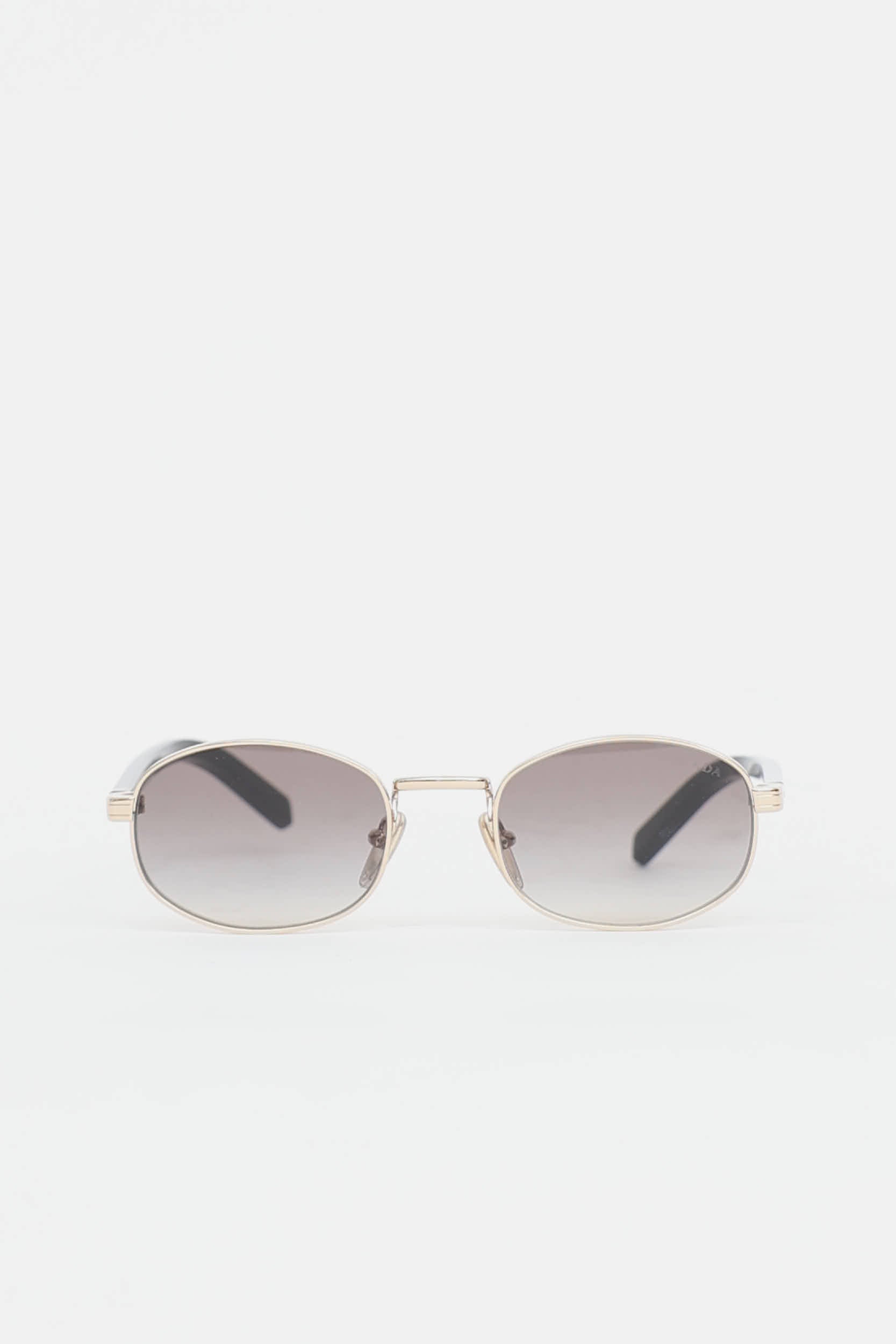 Prada Gold Black SPRB53 Sunglasses