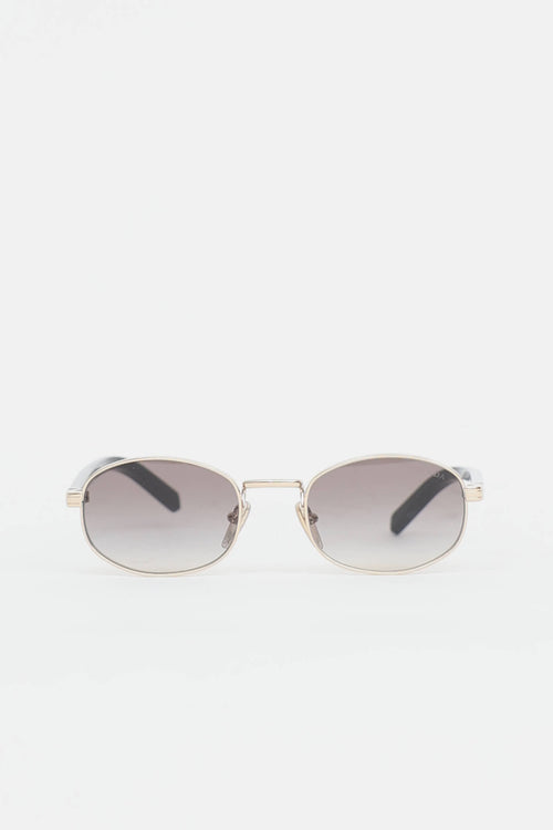 Prada Gold Black SPRB53 Sunglasses